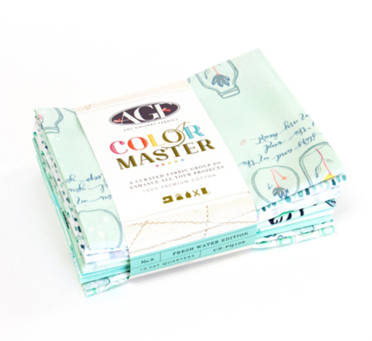 Fresh Water Color Master Fat Quarter Bundle by AGF Studio for Art Gallery (CB-FQ109)